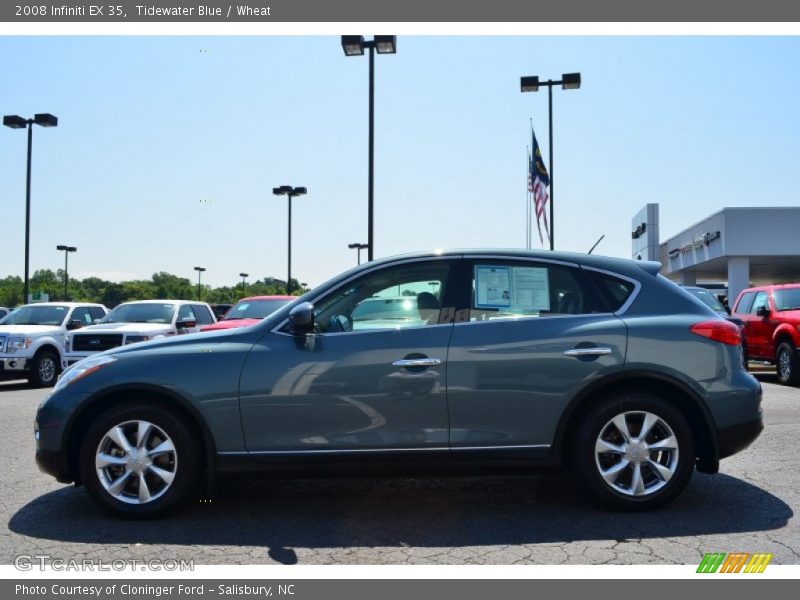 Tidewater Blue / Wheat 2008 Infiniti EX 35