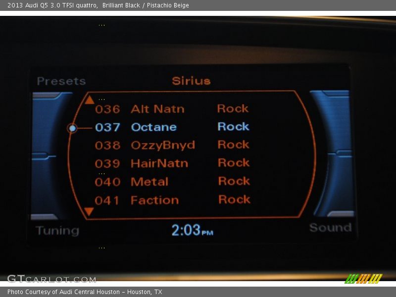 Brilliant Black / Pistachio Beige 2013 Audi Q5 3.0 TFSI quattro
