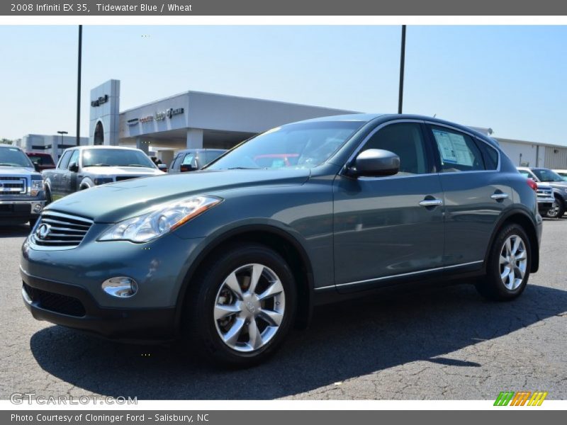 Tidewater Blue / Wheat 2008 Infiniti EX 35