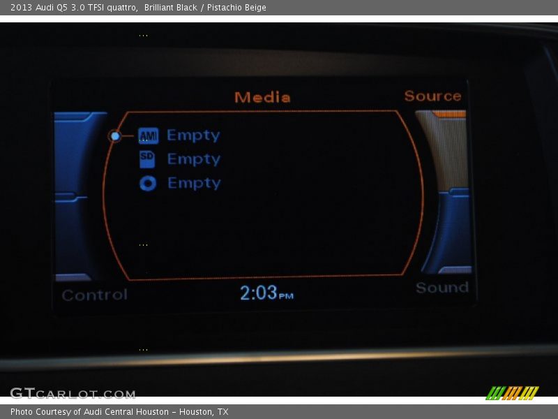 Brilliant Black / Pistachio Beige 2013 Audi Q5 3.0 TFSI quattro