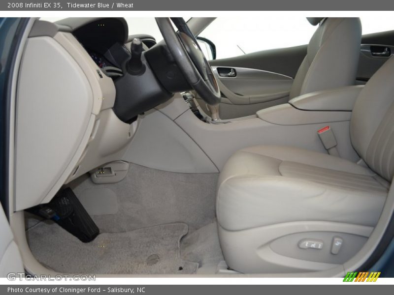 Tidewater Blue / Wheat 2008 Infiniti EX 35
