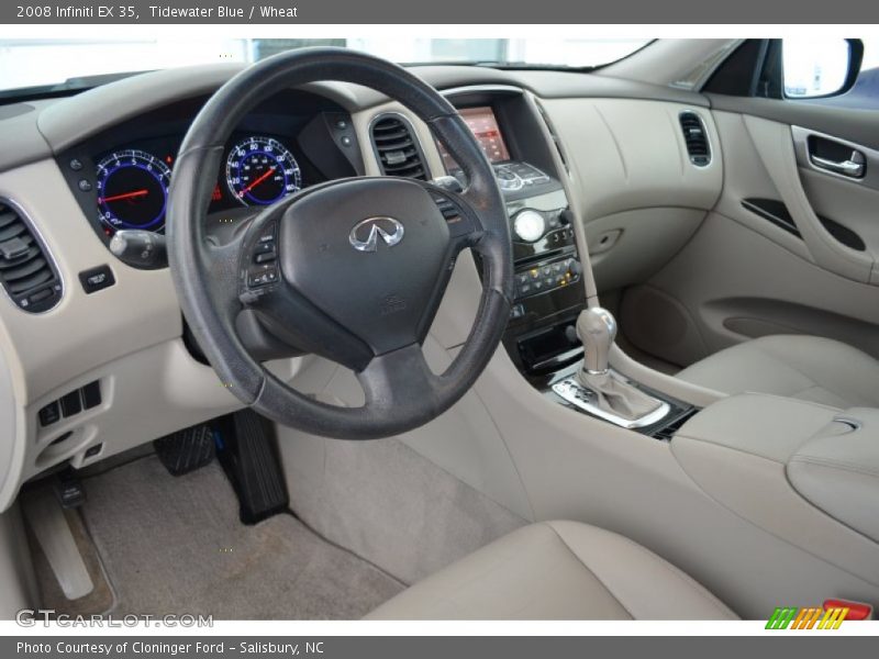 Tidewater Blue / Wheat 2008 Infiniti EX 35