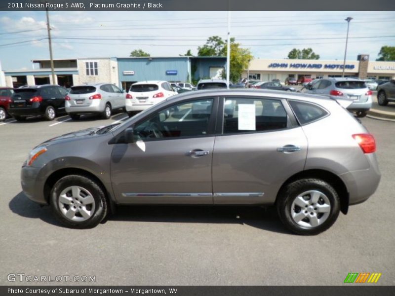 Platinum Graphite / Black 2011 Nissan Rogue S AWD