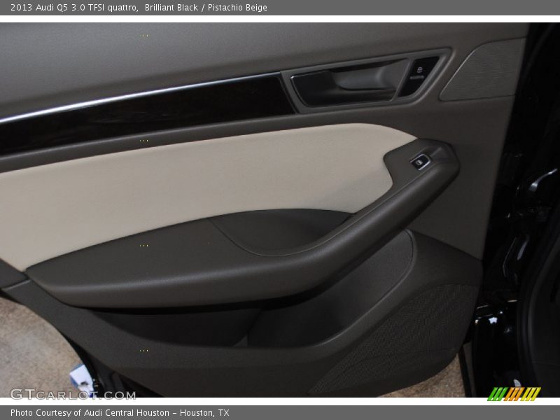Brilliant Black / Pistachio Beige 2013 Audi Q5 3.0 TFSI quattro