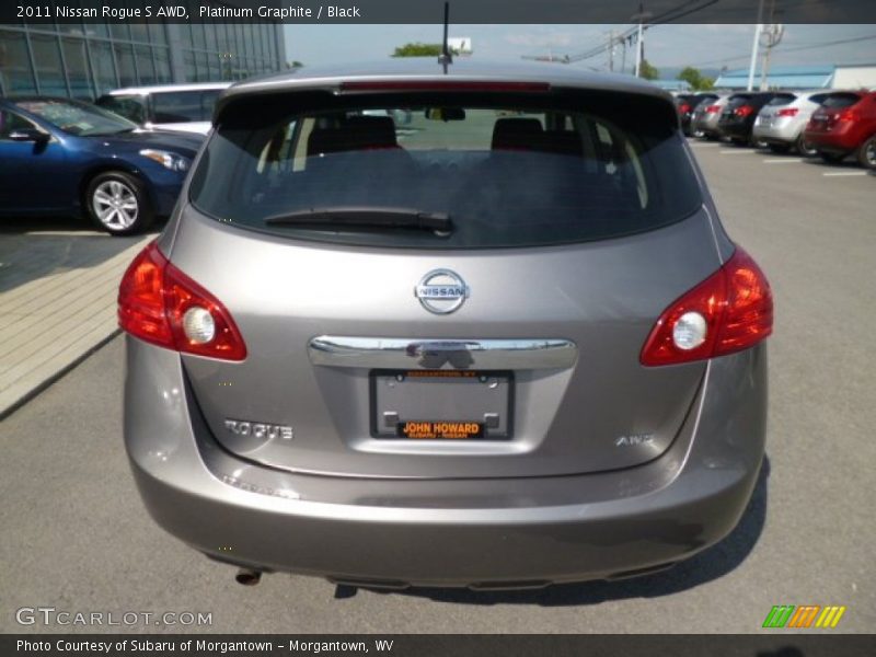 Platinum Graphite / Black 2011 Nissan Rogue S AWD