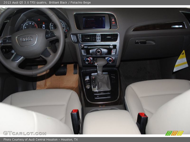 Brilliant Black / Pistachio Beige 2013 Audi Q5 3.0 TFSI quattro