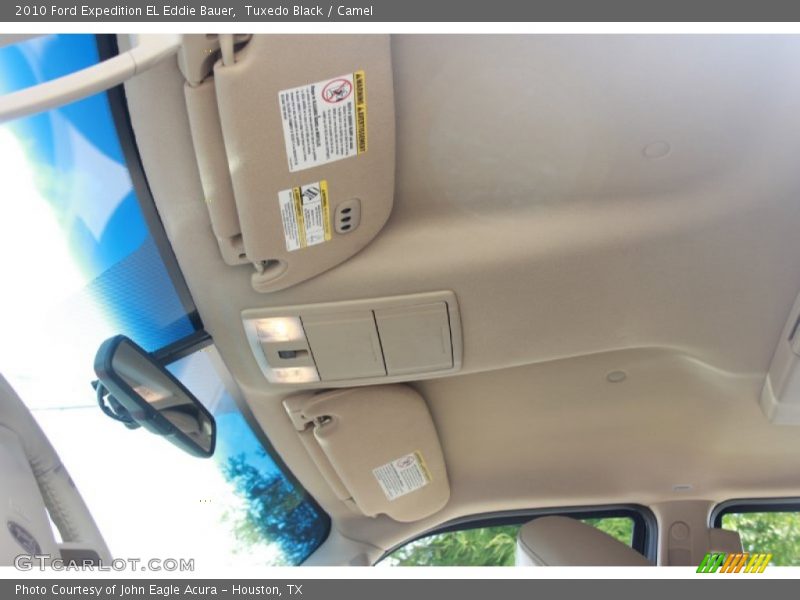Tuxedo Black / Camel 2010 Ford Expedition EL Eddie Bauer