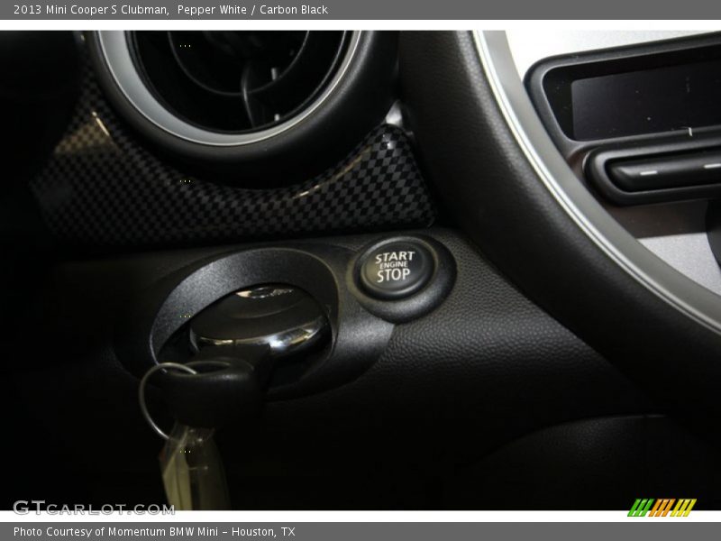 Pepper White / Carbon Black 2013 Mini Cooper S Clubman
