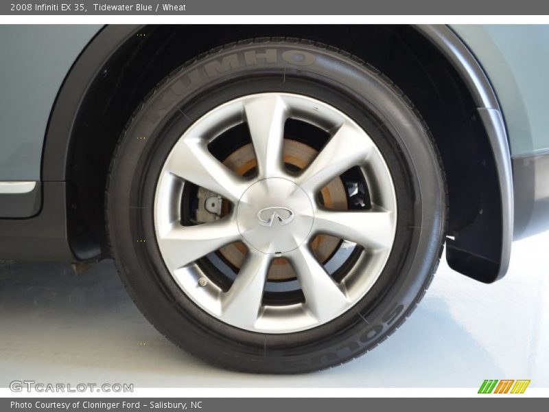 Tidewater Blue / Wheat 2008 Infiniti EX 35