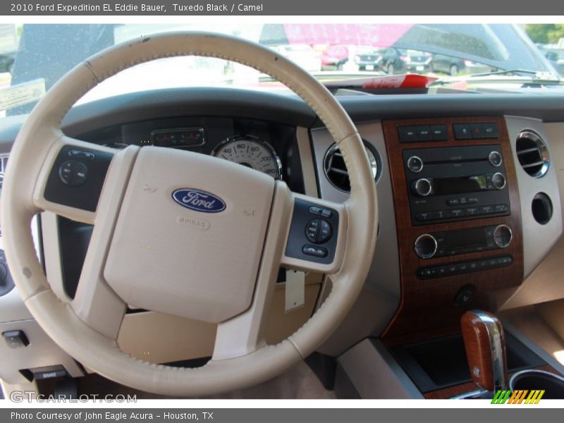 Tuxedo Black / Camel 2010 Ford Expedition EL Eddie Bauer
