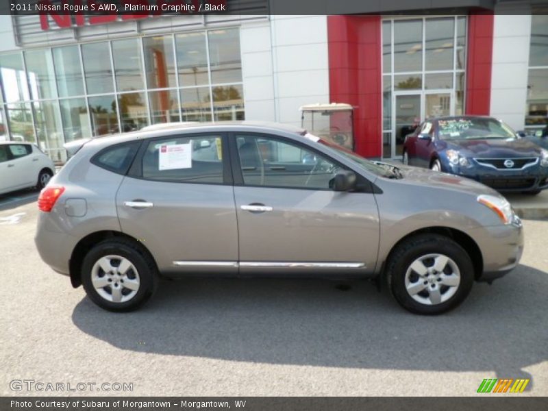 Platinum Graphite / Black 2011 Nissan Rogue S AWD