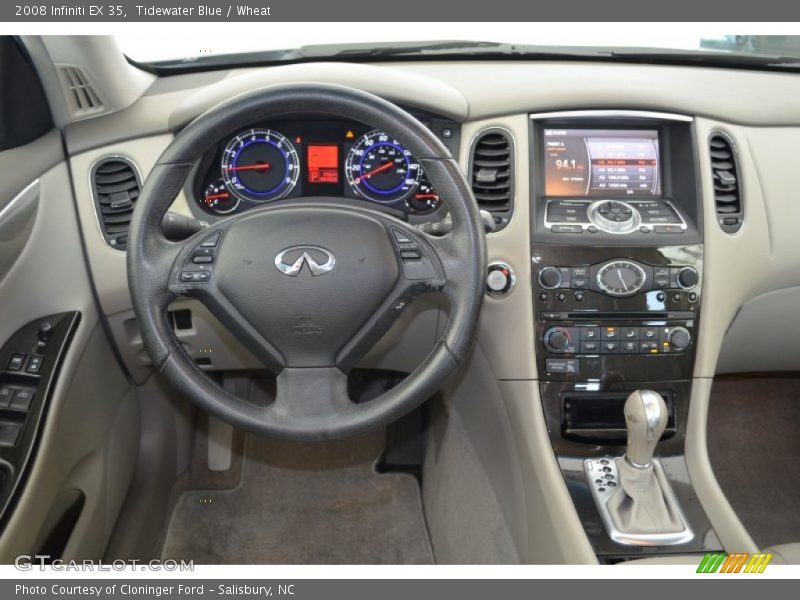 Tidewater Blue / Wheat 2008 Infiniti EX 35