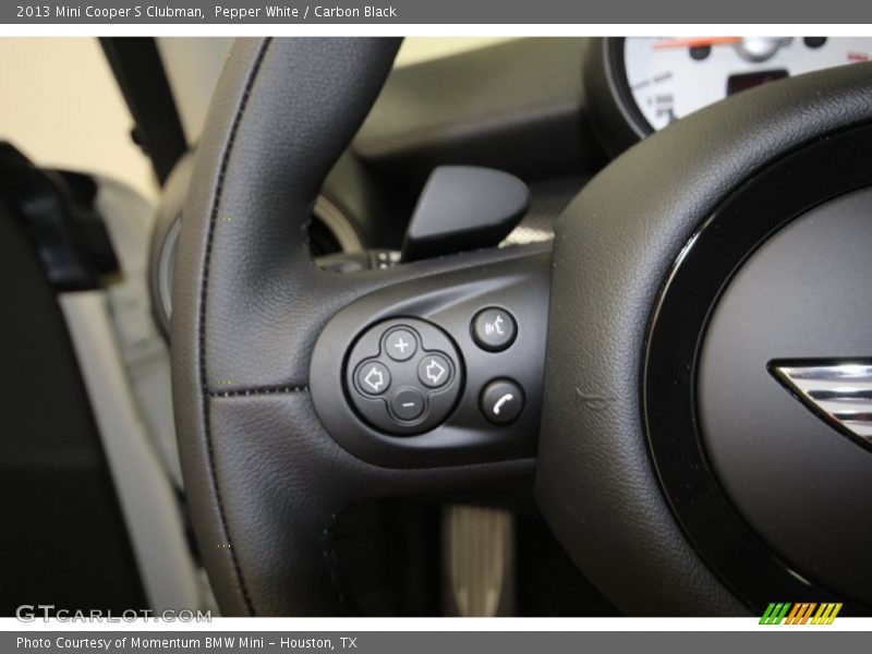 Pepper White / Carbon Black 2013 Mini Cooper S Clubman