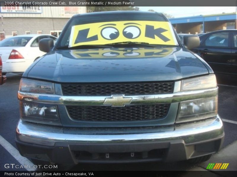 Blue Granite Metallic / Medium Pewter 2006 Chevrolet Colorado Crew Cab