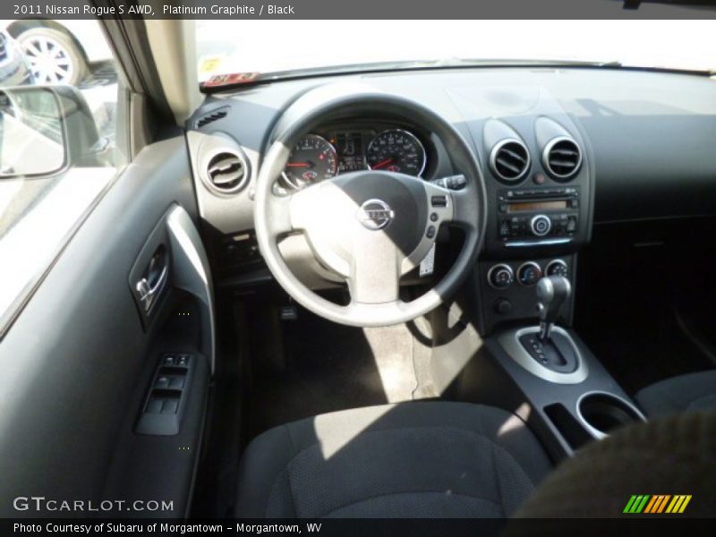 Platinum Graphite / Black 2011 Nissan Rogue S AWD