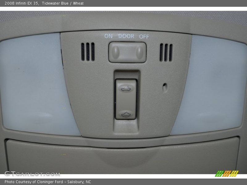Tidewater Blue / Wheat 2008 Infiniti EX 35