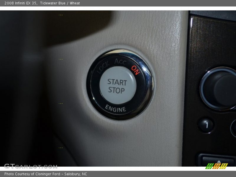 Tidewater Blue / Wheat 2008 Infiniti EX 35