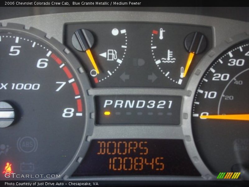 Blue Granite Metallic / Medium Pewter 2006 Chevrolet Colorado Crew Cab