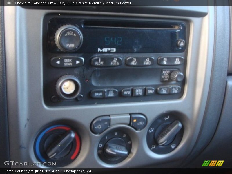 Blue Granite Metallic / Medium Pewter 2006 Chevrolet Colorado Crew Cab