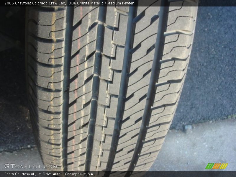 Blue Granite Metallic / Medium Pewter 2006 Chevrolet Colorado Crew Cab