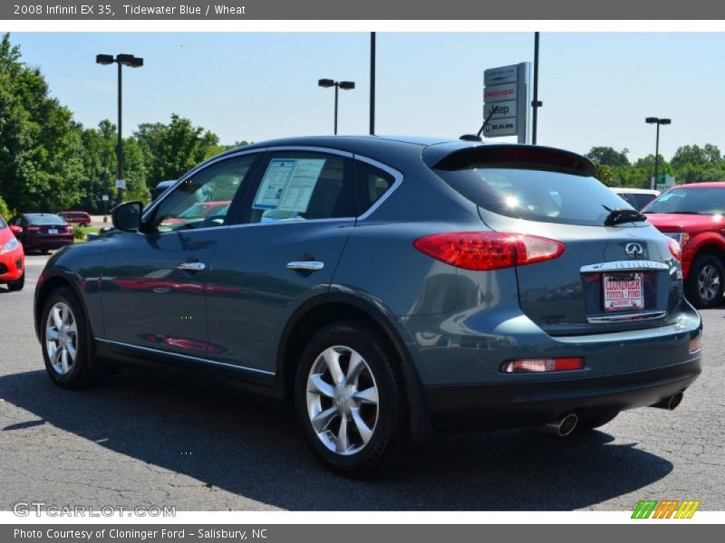 Tidewater Blue / Wheat 2008 Infiniti EX 35