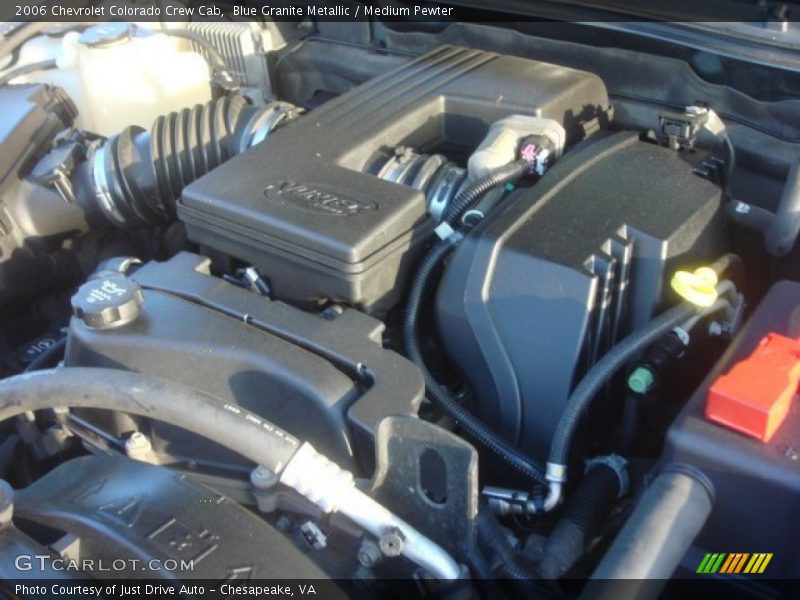 Blue Granite Metallic / Medium Pewter 2006 Chevrolet Colorado Crew Cab