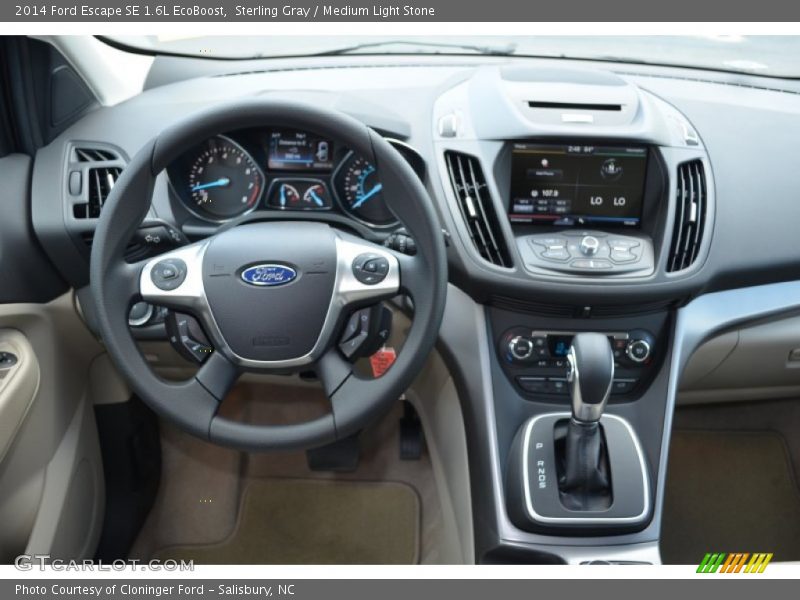 Dashboard of 2014 Escape SE 1.6L EcoBoost