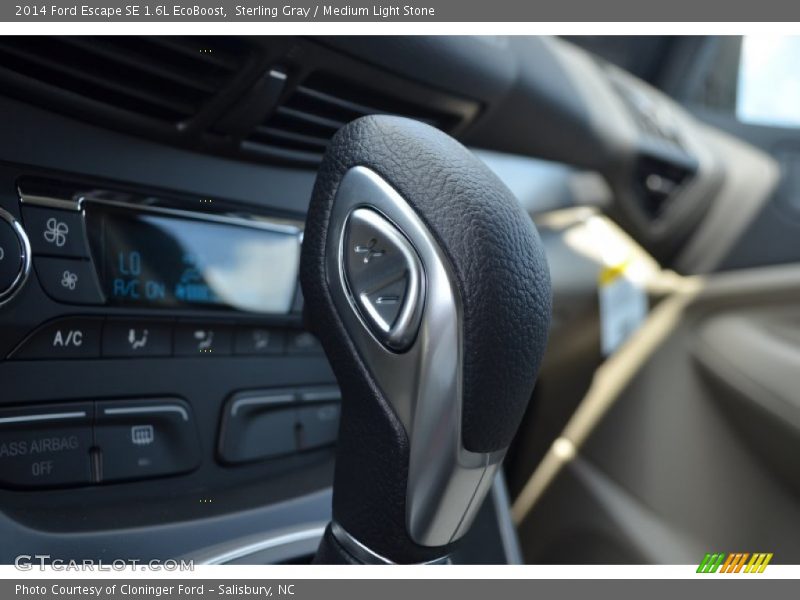Sterling Gray / Medium Light Stone 2014 Ford Escape SE 1.6L EcoBoost