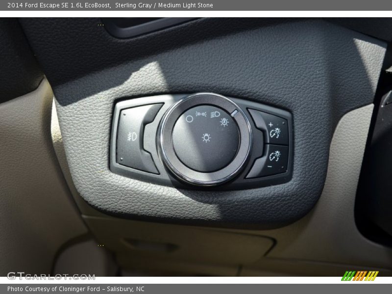 Sterling Gray / Medium Light Stone 2014 Ford Escape SE 1.6L EcoBoost