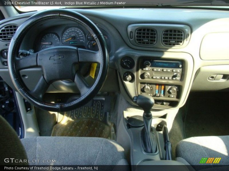 Indigo Blue Metallic / Medium Pewter 2004 Chevrolet TrailBlazer LS 4x4