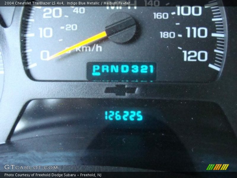 Indigo Blue Metallic / Medium Pewter 2004 Chevrolet TrailBlazer LS 4x4