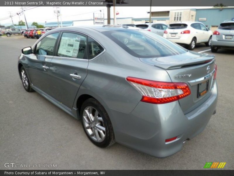 Magnetic Gray Metallic / Charcoal 2013 Nissan Sentra SR