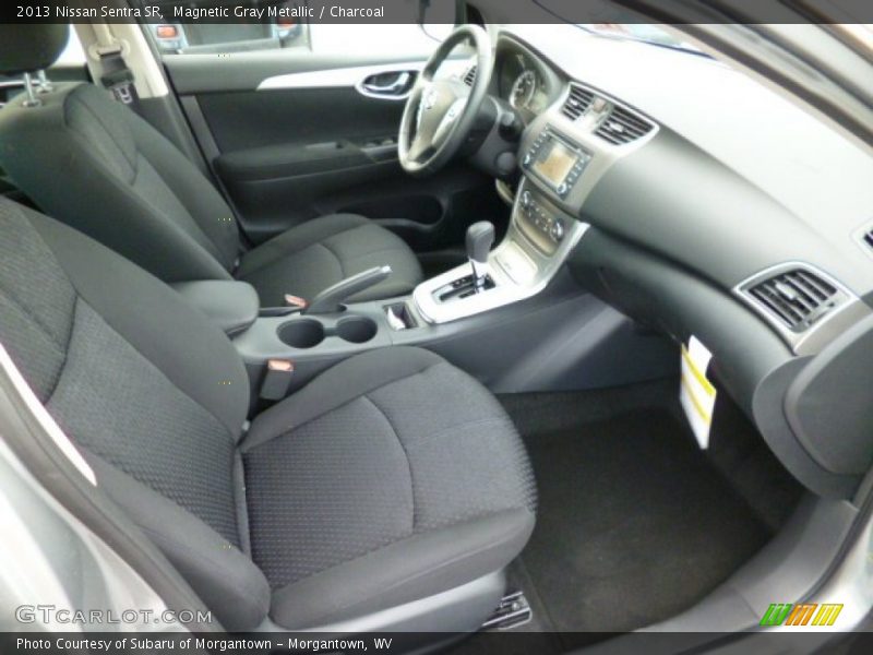 Magnetic Gray Metallic / Charcoal 2013 Nissan Sentra SR