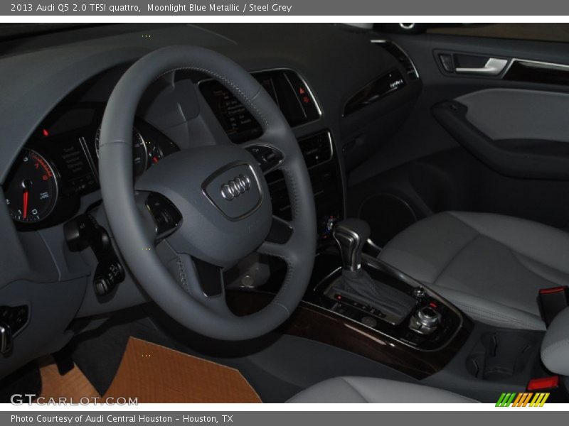 Moonlight Blue Metallic / Steel Grey 2013 Audi Q5 2.0 TFSI quattro
