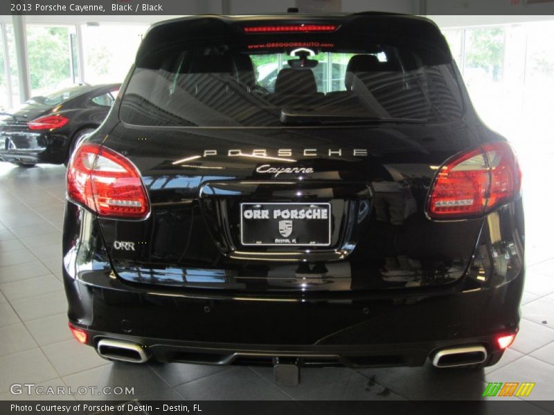 Black / Black 2013 Porsche Cayenne