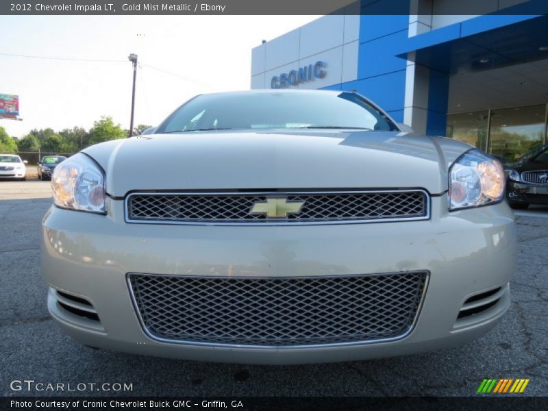 Gold Mist Metallic / Ebony 2012 Chevrolet Impala LT