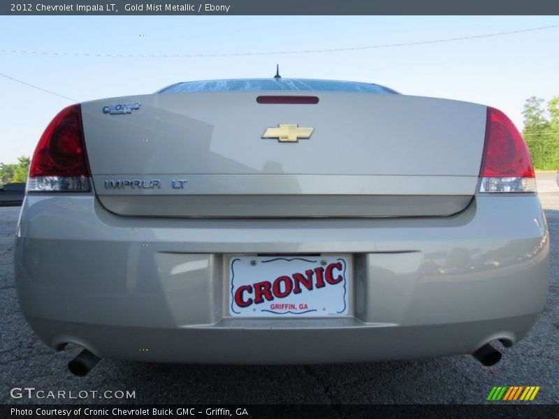 Gold Mist Metallic / Ebony 2012 Chevrolet Impala LT
