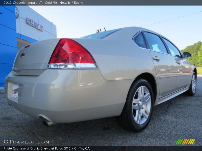 Gold Mist Metallic / Ebony 2012 Chevrolet Impala LT