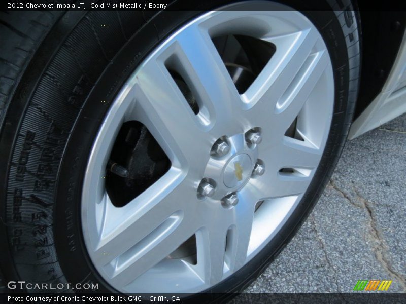 Gold Mist Metallic / Ebony 2012 Chevrolet Impala LT