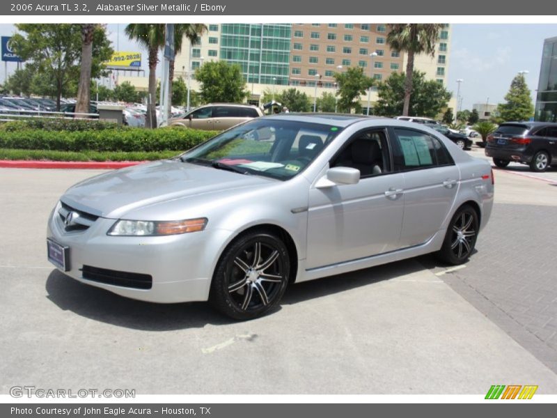 Alabaster Silver Metallic / Ebony 2006 Acura TL 3.2