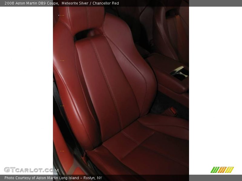 Meteorite Silver / Chancellor Red 2008 Aston Martin DB9 Coupe