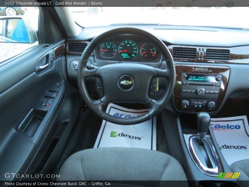 Gold Mist Metallic / Ebony 2012 Chevrolet Impala LT