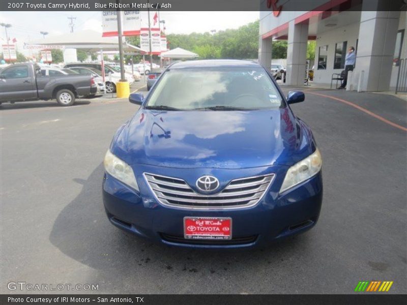 Blue Ribbon Metallic / Ash 2007 Toyota Camry Hybrid