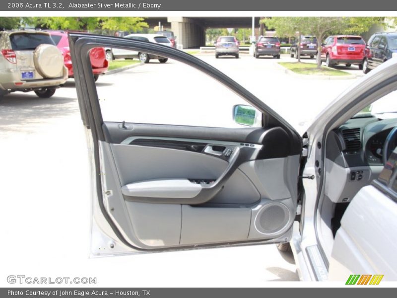 Alabaster Silver Metallic / Ebony 2006 Acura TL 3.2