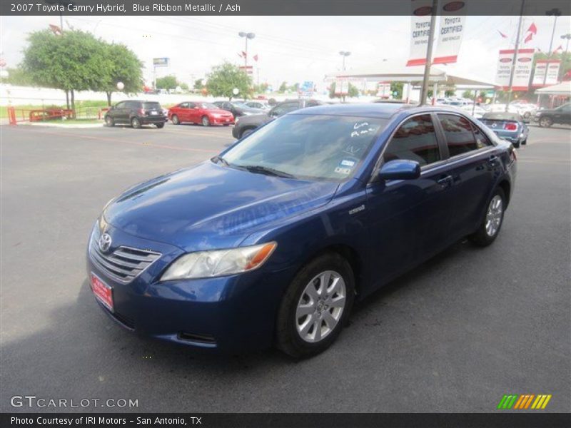 Blue Ribbon Metallic / Ash 2007 Toyota Camry Hybrid