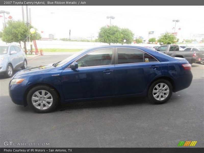 Blue Ribbon Metallic / Ash 2007 Toyota Camry Hybrid