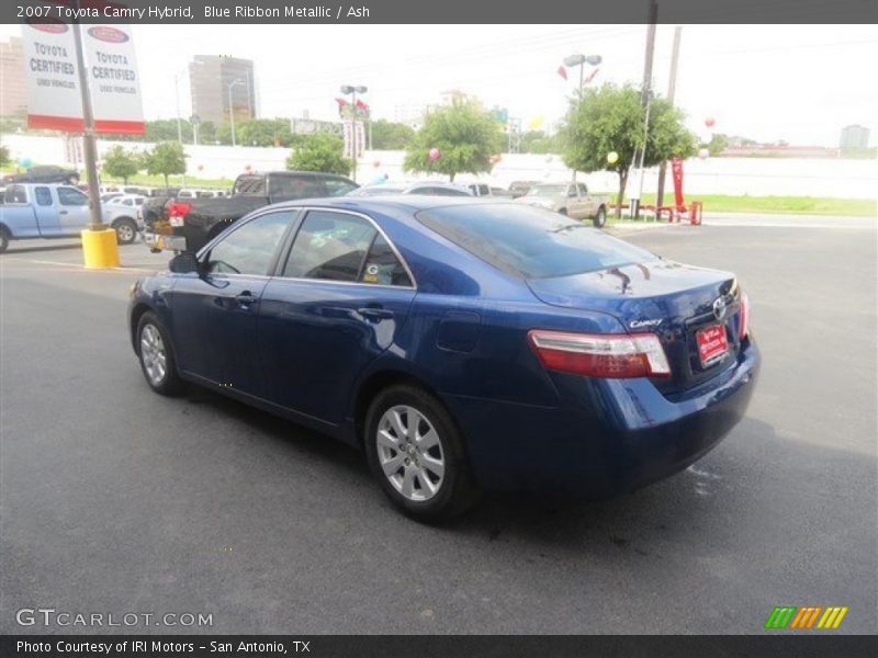 Blue Ribbon Metallic / Ash 2007 Toyota Camry Hybrid
