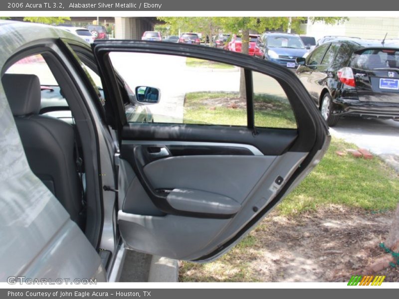 Alabaster Silver Metallic / Ebony 2006 Acura TL 3.2