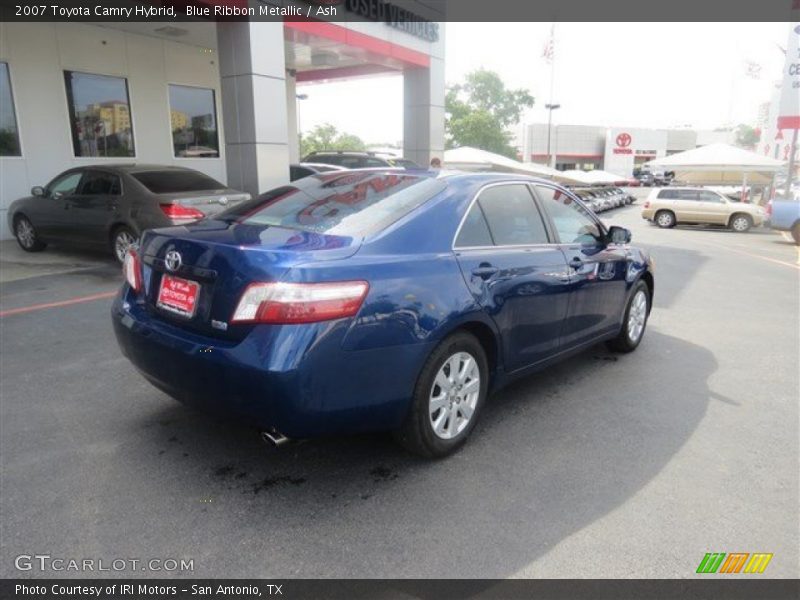 Blue Ribbon Metallic / Ash 2007 Toyota Camry Hybrid