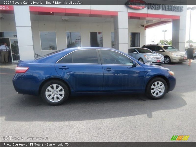 Blue Ribbon Metallic / Ash 2007 Toyota Camry Hybrid